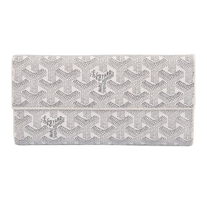 GOYARD ゴヤールスーパーコピー 長財布 Ｗホック ホワイト GOYARD-01